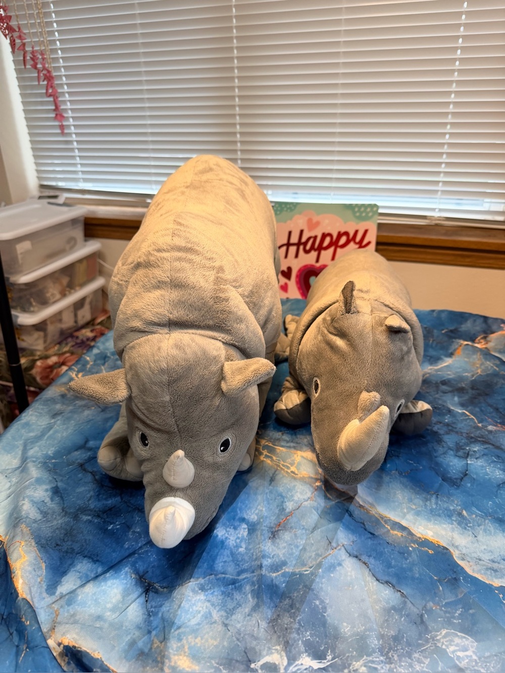 Set of IKEA Rhino plushies NWOT